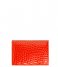 HVISK Card holder Wallet Folded Croco Orange/red (118) 