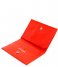 HVISK Card holder Wallet Folded Croco Orange/red (118) 
