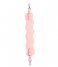HVISK Shoulder strap Wavy Handle Glossy Short Soft Pink (098)