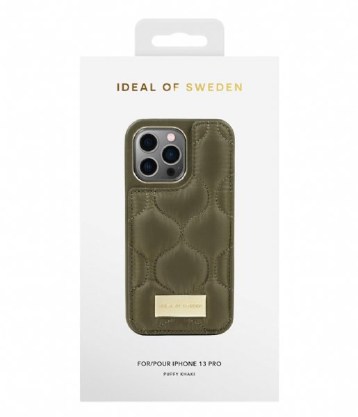iDeal of Sweden Smartphone cover Fashion Case Atelier iPhone 13 Pro Puffy Khaki (454)
