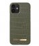 iDeal of Sweden Smartphone cover Atelier Case Introductory iPhone 12 Mini Khaki Croco (IDACAW21-I2054-327)