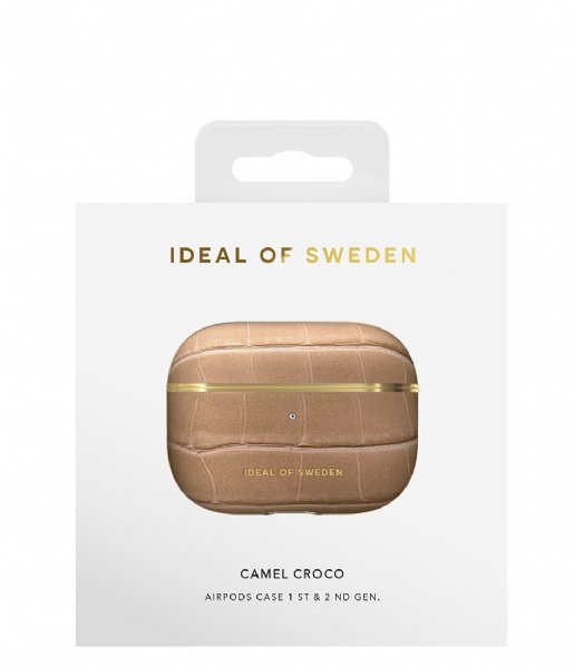 iDeal of Sweden Gadget AirPods Case PU Pro Camel Croco (IDAPCAW21-PRO-325)