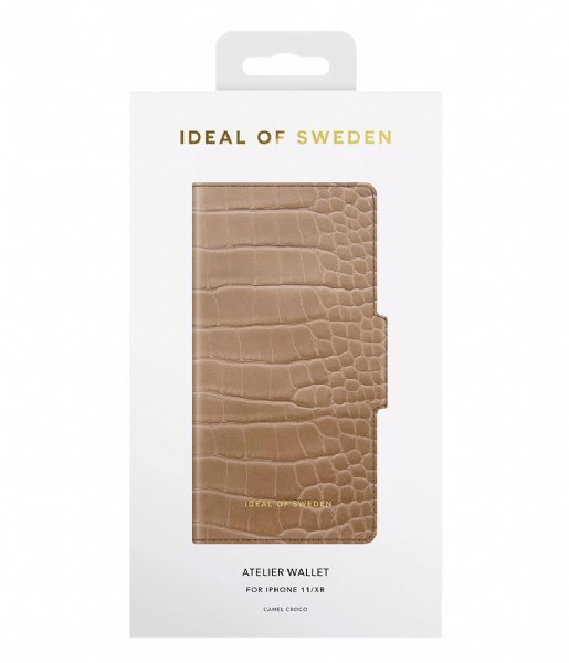 iDeal of Sweden Smartphone cover Atelier Wallet iPhone 11/XR Camel Croco (IDAWAW21-I1961-325)