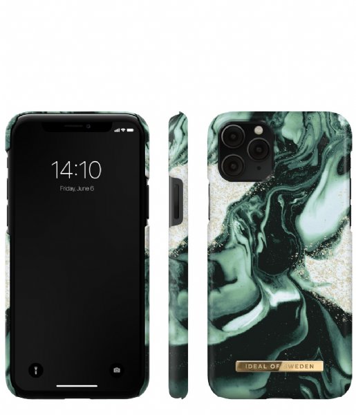 iDeal of Sweden Smartphone cover Fashion Case iPhone 11 Pro Golden Olive Marble (IDFCAW21-I1958-320)
