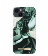 iDeal of Sweden Fashion Case iPhone 14 Plus Golden Olive Marble (320)