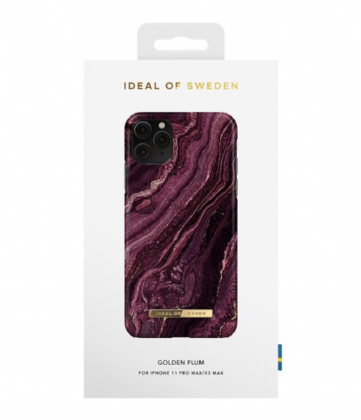 iDeal of Sweden Smartphone cover Fashion Case iPhone 11 Pro Max/XS Max Golden Plum (IDFCAW20-1965-232)