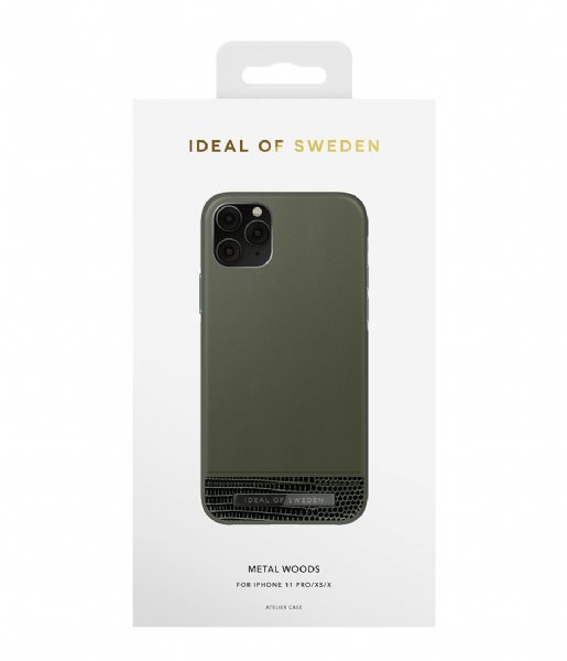 iDeal of Sweden Smartphone cover Atelier Case Unity iPhone 11 Pro/XS/X Metal Woods (IDACAW20-1958-235)