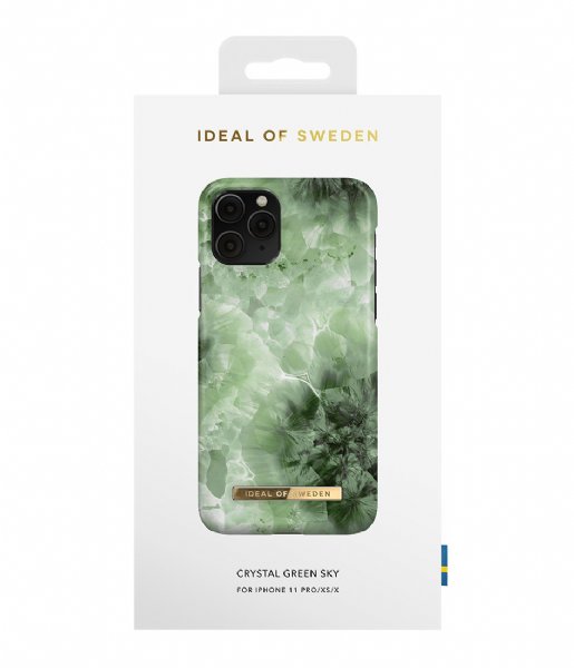 iDeal of Sweden Smartphone cover Fashion Case iPhone 11 Pro/XS/X Crystal Green Sky (IDFCAW20-1958-230)