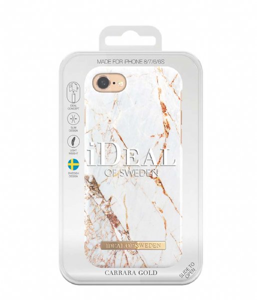 iDeal of Sweden Smartphone cover Fashion Case iPhone 8/7/6/6s Carrara Gold (IDFCA16-I7-46)