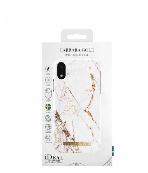 iDeal of Sweden Smartphone cover Fashion Case iPhone XR Carrara Gold (IDFCA16-I1861-46)