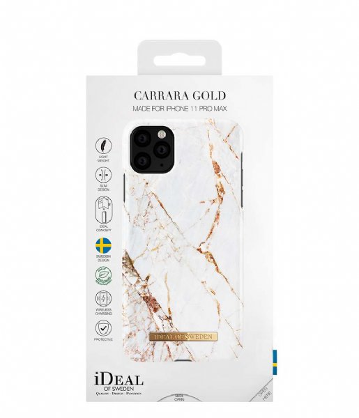 iDeal of Sweden Smartphone cover Fashion Case iPhone 11 Pro Max/XS Max Carrara Gold (IDFCA16-I1965-46)