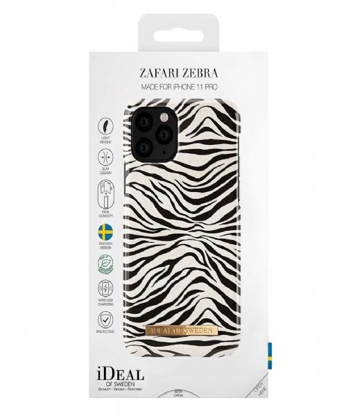 iDeal of Sweden Smartphone cover Fashion Case iPhone 11 Pro/XS/X Zafari Zebra (IDFCAW19-I1958-153)