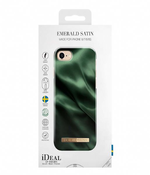 iDeal of Sweden Smartphone cover Fashion Case iPhone 8/7/6/6S Emerald Satin (IDFCAW19-I7-154)
