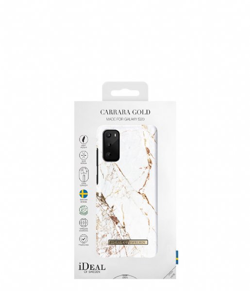 iDeal of Sweden Smartphone cover Fashion Case Galaxy S20+ Carrara Gold (IDFCA16-S11-46)
