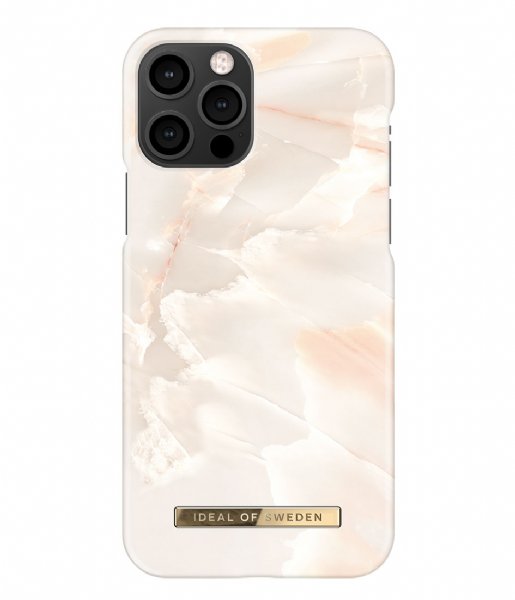 iDeal of Sweden Smartphone cover Fashion Case iPhone 12/12 Pro Rose pearl marble (IDFCSS21-I2061-257)