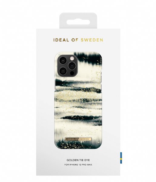 iDeal of Sweden Smartphone cover Fashion Case iPhone 12 Pro Max Golden tie dye (IDFCSS21-I2067-256)