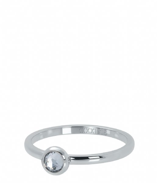 iXXXi Ring 1 Zirconia white Silver colored (03)
