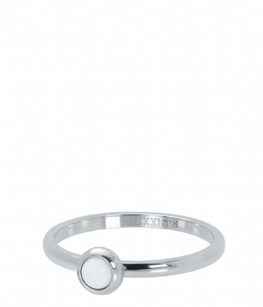 iXXXi Ring Bright white Silver colored (03)