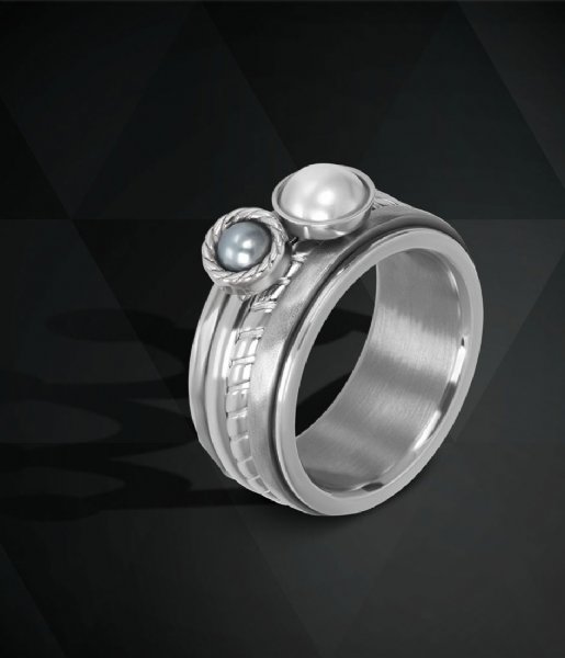 iXXXi Ring Royal Grey Silver colored (03)