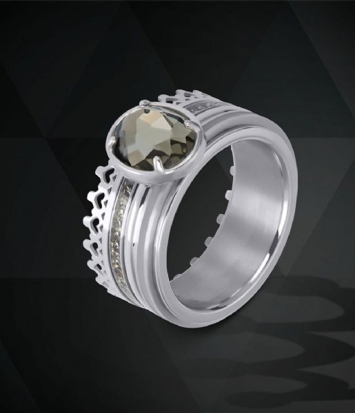iXXXi Ring Base ring 8 mm Silver colored (03)