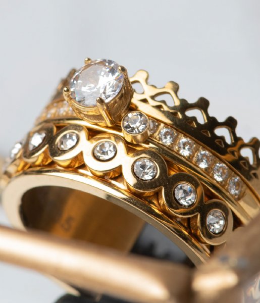 iXXXi Ring Royal Crown Gold colored (01)