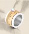 iXXXi Ring Base ring ceramic 14 mm Silver colored (03)