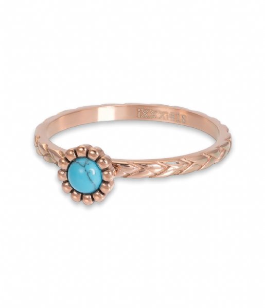 iXXXi Ring Inspired Turquoise Rose colored (02)