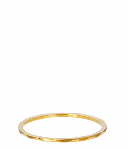 iXXXi Ring Wave Gold colored (01)