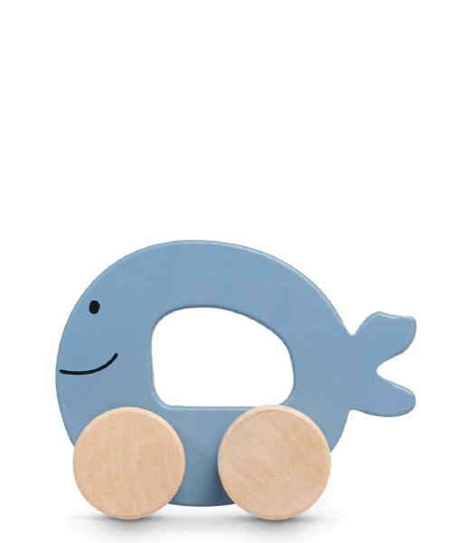 Jollein Baby accessories Houten Speelgoed Auto Sea Animal Blue