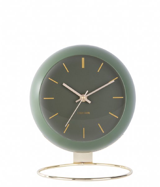 Karlsson Table clock Table clock Globe Design Armando Breeveld moss green (KA5832GR)