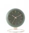 KarlssonTable clock Globe Design Armando Breeveld moss green (KA5832GR)