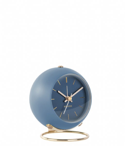Karlsson Alarm clock Alarm clock Globe Design Armando Breeveld dark blue (KA5833BL)