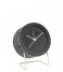 Karlsson Alarm clock Alarm clock Luxurious Velvet Design Boxtel & Buijs dark grey (KA5748GY)