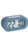 Karlsson Alarm clock Alarm clock Gummy rubberized Blue (KA5753BL)