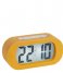 Karlsson Alarm clock Alarm clock Gummy rubberized Yellow (KA5753YE)