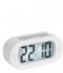 Karlsson Alarm clock Alarm clock Gummy rubberized White (KA5753WH)