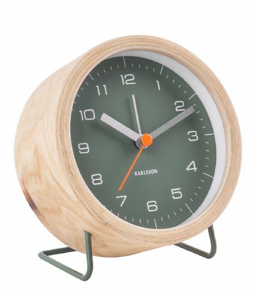 Karlsson Alarm clock Alarm clock Innate Design Boxtel & Buijs Green (KA5669GR)