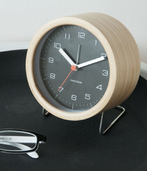Karlsson Alarm clock Alarm clock Innate Design Boxtel & Buijs Black (KA5669BK)