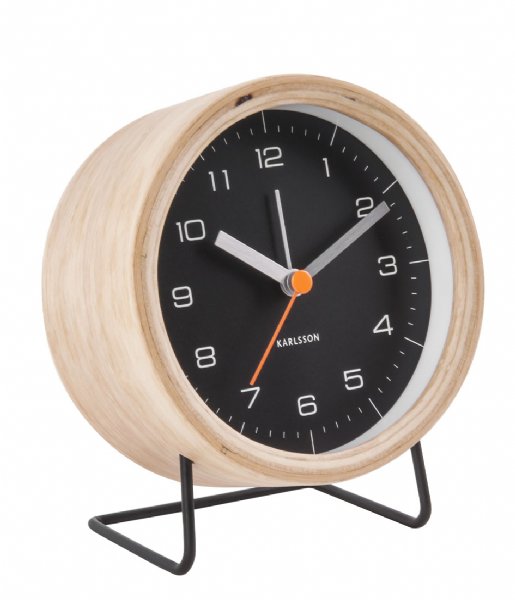 Karlsson Alarm clock Alarm clock Innate Design Boxtel & Buijs Black (KA5669BK)