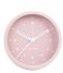 KarlssonAlarm clock Tinge steel Light pink (KA5806PI)