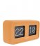 Karlsson Table clock Table clock Bold Flip matt Curry yellow (KA5712YE)