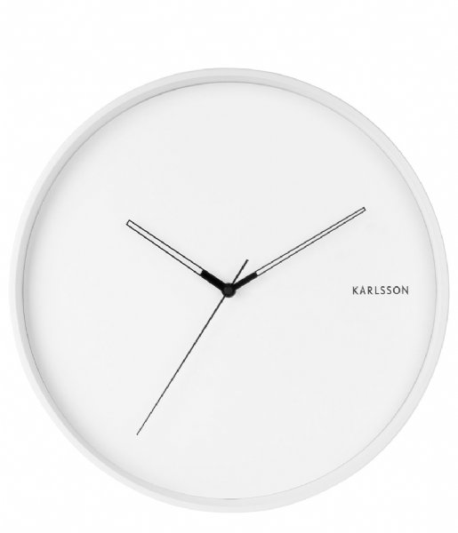 Karlsson Wall clock Wall clock Hue metal White (KA5807WH)