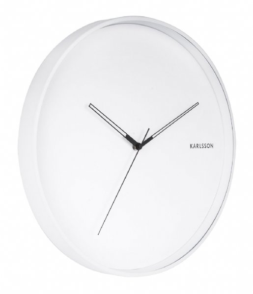Karlsson Wall clock Wall clock Hue metal White (KA5807WH)