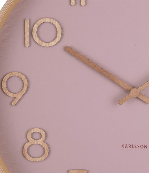 Karlsson Wall clock Wall clock Pure medium w. dial Faded Pink  (KA5757PI)