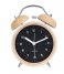 Karlsson Alarm clock Alarm Clock Classic Bell Wood Wood Finish (KA5660BK)