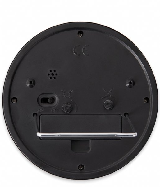Karlsson Alarm clock Alarm Clock Minimal Nickel Case Black (KA5715BK)