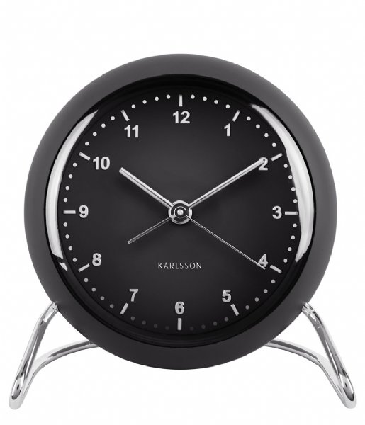 Karlsson Alarm clock Alarm Clock Val Abs Black (KA5726BK)