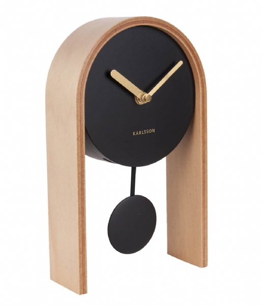 Karlsson Table clock Table Clock Smart Pendulum Light Wood (KA5705WD)