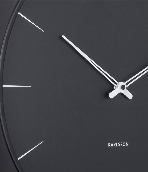 Karlsson Wall clock Wall Clock Lure Black (KA5834BK)