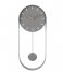 KarlssonWall Clock Pendulum Charm Steel Grey (KA5822GY)
